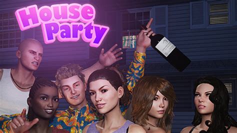 house party game scenes|All Cutscenes in House Party for 1.2 .